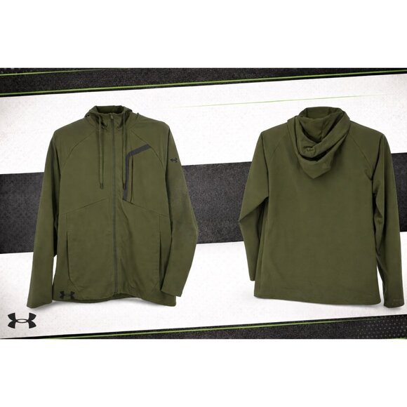 Under Armour Other - 🫒 Under Armour Sportstyle Elite 4-Way Stretch Jacket Olive S 🫒